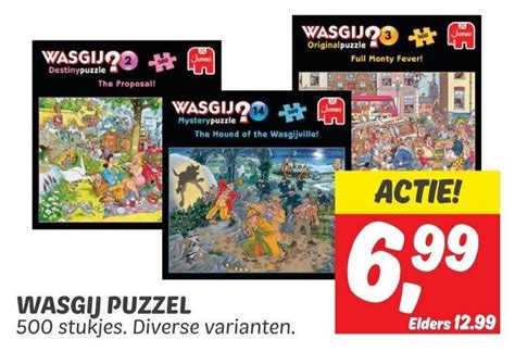 Wasgij Puzzel 500 Stukjes Aanbieding Bij Dekamarkt