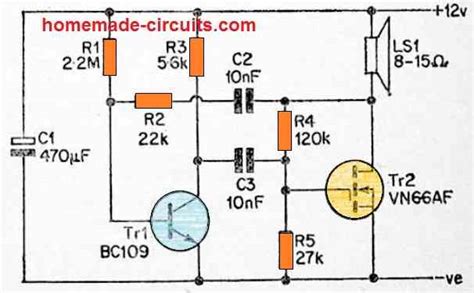 5 Simple Siren Circuits You Can Build At Home Homemade Circuit Projects