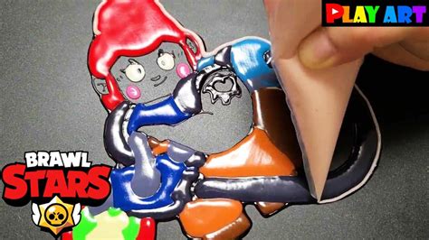 Pancake Art Brawl Stars Pam 팬케이크아트 브롤스타즈 팸 Making Brawl Stars Pam