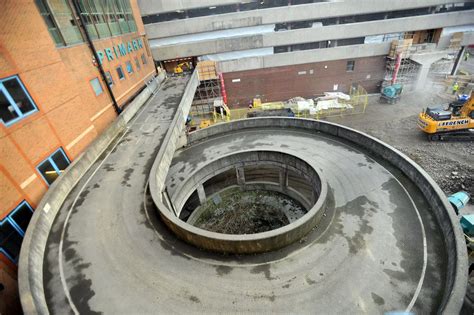 Woking Car Parks Spiral Ramps Torn Down Surrey Live