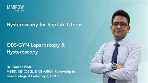 Obs Gyn Laparoscopy And Hysteroscopy Hysteroscopy For Septate Uterus