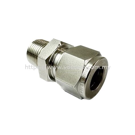 Veelok Ss316l Twin Ferrule Stainless Steel Male Elbow Compression Fitting Telok Panglima Garang