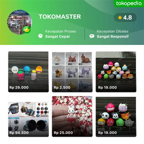 Toko Tokomaster Online Produk Lengkap Harga Terbaik Tokopedia