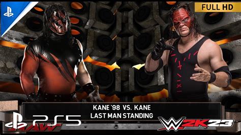 WWE 2K23 Gameplay Kane Vs Kane Last Man Standing Match Raw Gaming