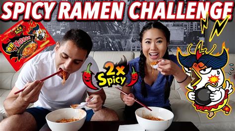 🔥 Extreme Spicy Ramen Challenge 🔥 2x Spicy Fire Nuclear Korean