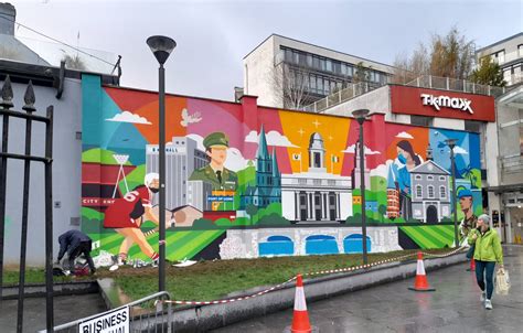 Newest mural in Cork, located just off Paul Street. Artist Garreth ...