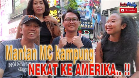 Mantan MC Kampung Belum Pernah Naik Pesawat Nekat Ke Amerika YouTube