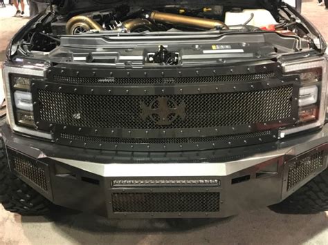 Ford Super Duty 2017 2019 Rc7 Layered Full Grille Replacement