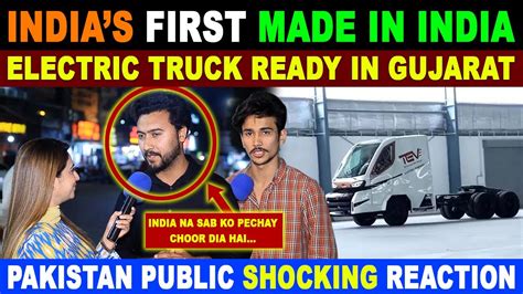 India S First Made In India Electric Truck Gets Ready In Gujarat