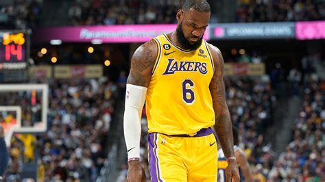 Lebron James Drops To For First Time Since Rookie Season Lakers