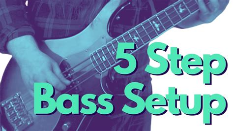 How To Setup Your Bass Guitar Low Action And No Fret Buzz Youtube