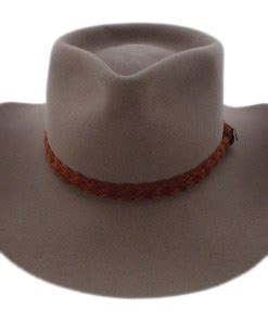 Akubra Hats Snowy River Fawn Brown Australian Cowboy Hat