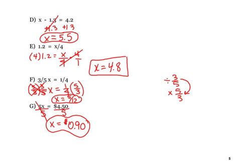 7th Pre Alg Lesson 38 PPT