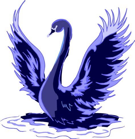 Black swan Trumpeter swan Bird Clip art - swan png download - 2220*2284 - Free Transparent Black ...