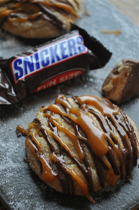 Snickers Surprise Cookies Dining With Alice