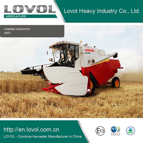 Foton Lovol 170HP Cutting Width 4 5m Grain Combine Harvester