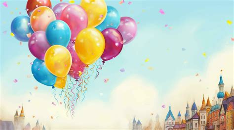 AI generated happy birthday greeting card background 35528046 Stock Photo at Vecteezy