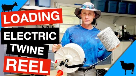 How To Load A Reel Of Electric Twine YouTube