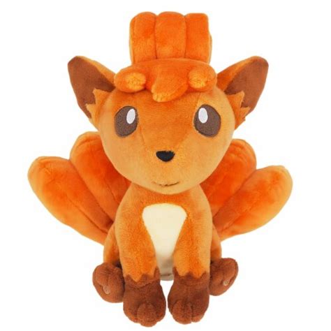 Sanei Pokemon All Star Collection Vulpix Stuffed Plush Toy Each