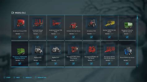 Full Mod List Pack By Stevie Fs Fs Mod