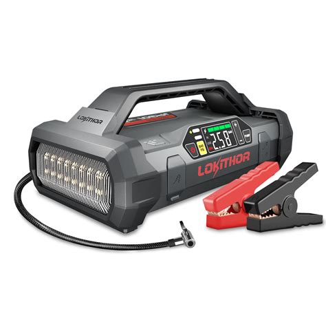 Ja Jump Starter With Air Compressor V Portable Car