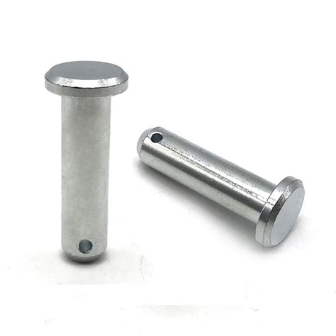 Oem Flat Head Clevis Pin With Groove Din1444 Stainless Steel Pins With Head China Oem Flat Head