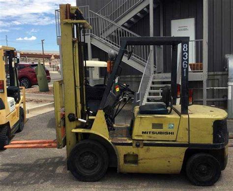 Exploring The Inner Workings Of Mitsubishi Fg Forklift With Detailed