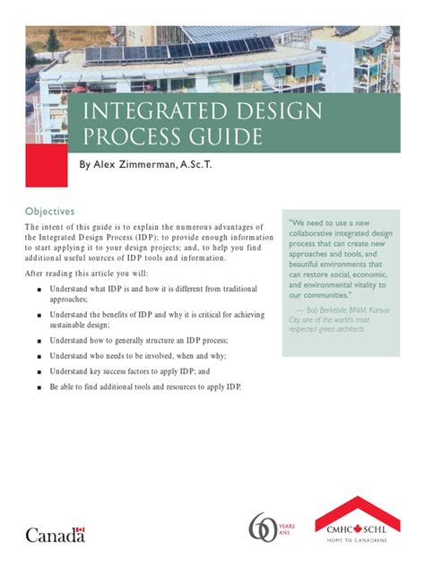 Integrated Design Process Guide | Green Building | Sustainability