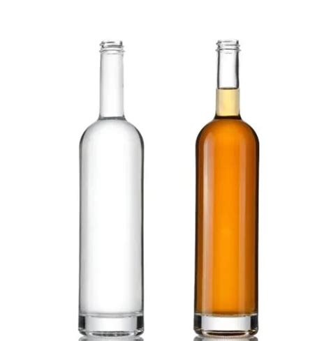 Wholesale Super Flint Material Hot Sale Glass Liquor Bottle Vodka