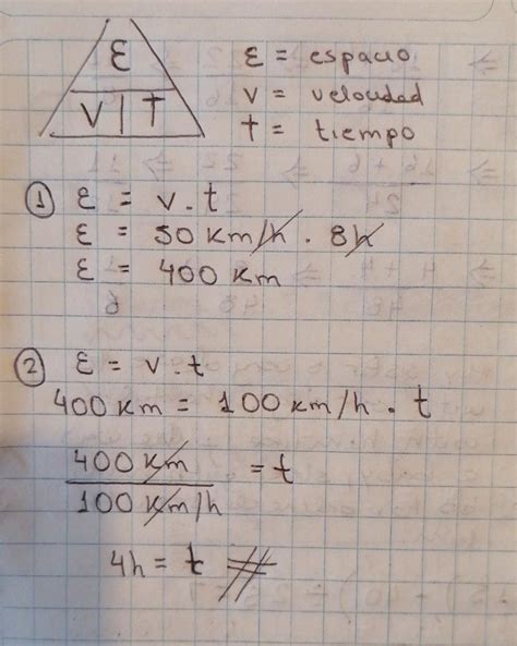 Si un automóvil que recorre a una velocidad de 50 km h necesita 8