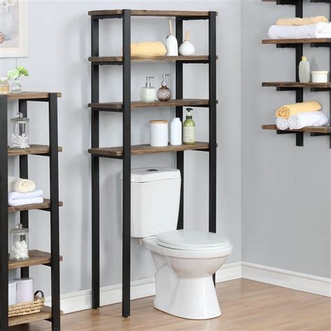 Bathroom Over Toilet Shelving