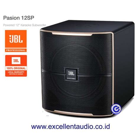 Promo JBL PASION 12SP 12 INCH AKTIF SUBWOOFER FOR KARAOKE HOME THEATRE