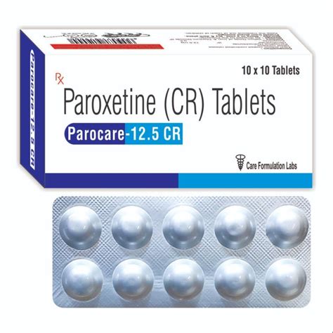 Paroxetine Mg Tablet At Rs Box Paroxetine Tablets In New