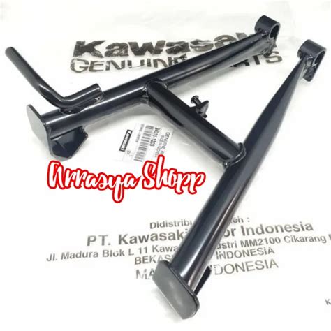 Standar Setandar Dua Standard Tengah Ninja R SS Original Kawasaki