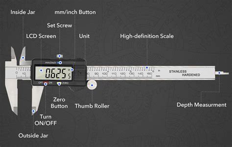 Vizbrite Digital Caliper Stainless Steel Nepal Ubuy