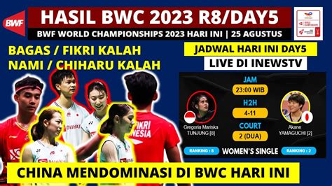 Hasil Bwf World Championship Hari Ini Day R Bagas Fikri Vs