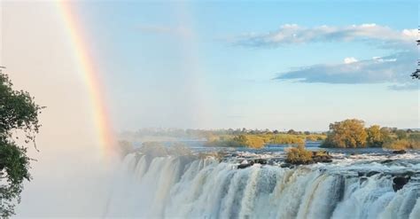 A Rainbow by the Waterfall Free Stock Video Footage, Royalty-Free 4K ...