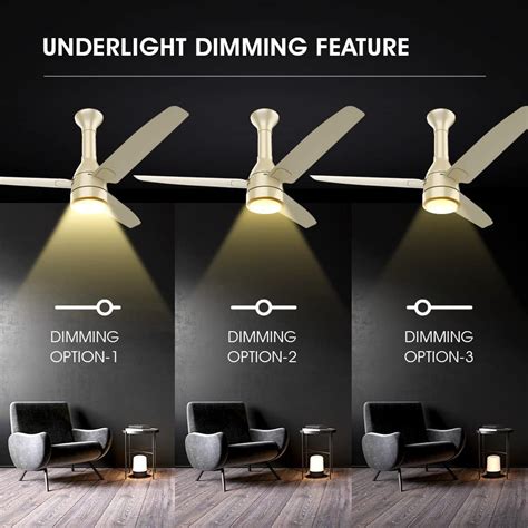 Blades Crompton Energion Roverr Underlight Bldc Ceiling Fan At Rs