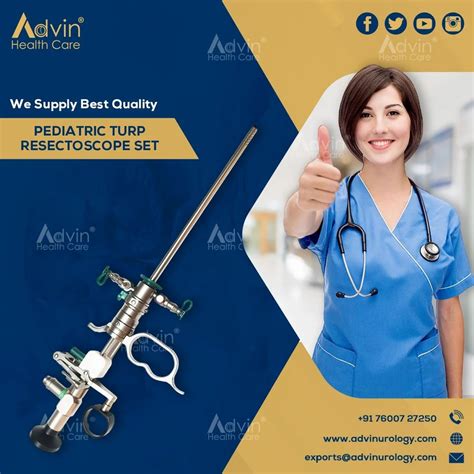 Stainless Steel Pediatric Resectoscope Set Fr At Rs In Ahmedabad