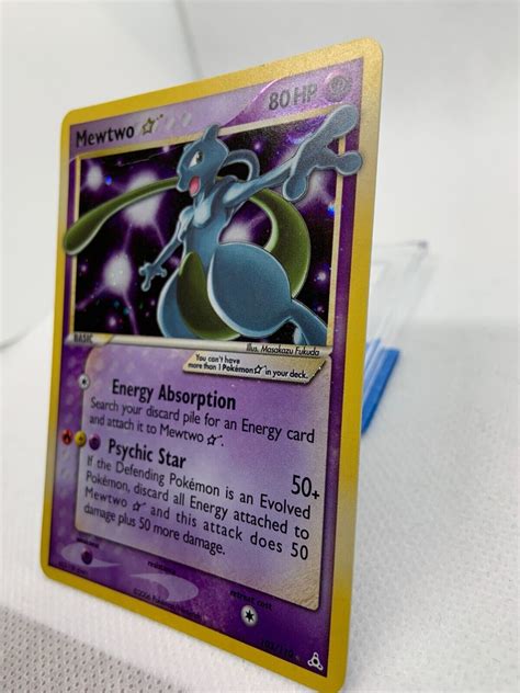 Mewtwo Gold Star 103 110 Ex Holon Phantoms Holo Rare Heavy Play Pokemon