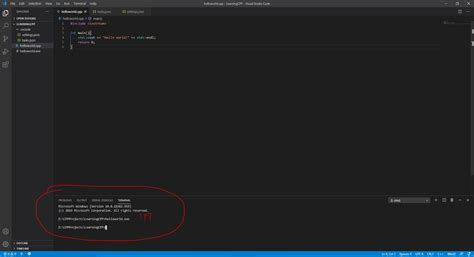 C Trouble Running A Simple Hello World Using Visual Studio Code