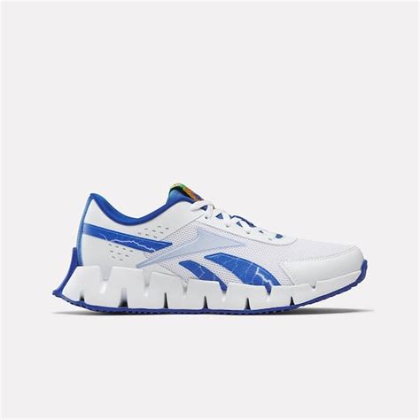 Zapatillas Zig Dynamica 20 De Reebok X Sonic En Whitebluewhite