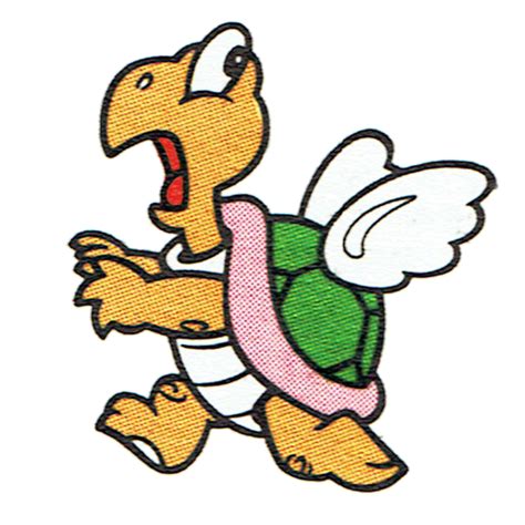 Filesmb Green Koopa Paratroopa Artworkpng Super Mario Wiki The