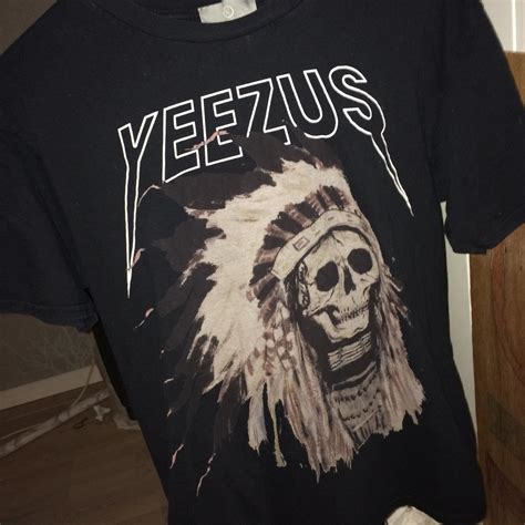 Kanye West oversized tour merch t-shirt. Size L.... - Depop