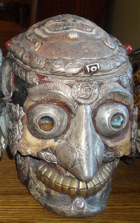 Tibetan Carved Human Skulls Posted By Head Hunter At 12 56 AM