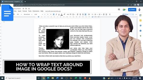 How To Wrap Text Around Image In Google Docs YouTube