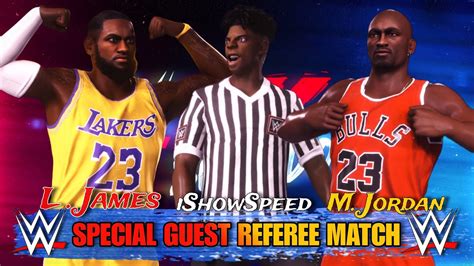 Ishowspeed Referees Legendary Wwe Showdown Between Lebron James And