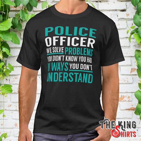 Police Officer T Shirts Thekingshirts