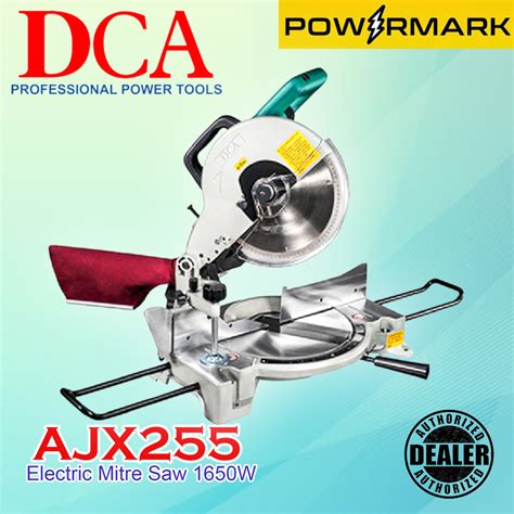 DCA AJX255 Electric Mitre Saw 1650W POWERMARK DPT Lazada PH