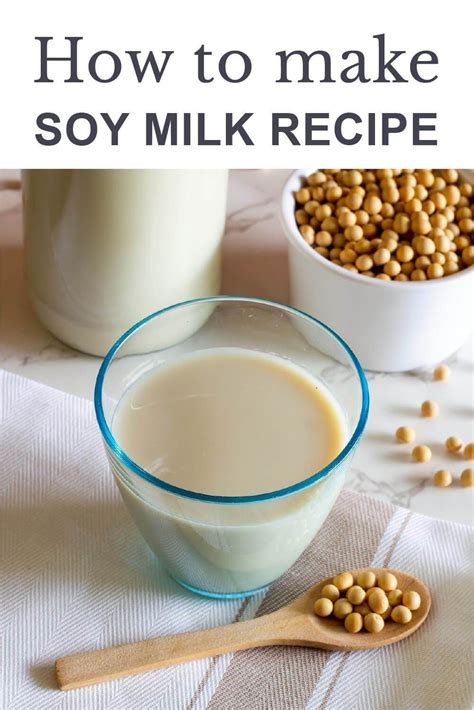 Simple Homemade Soy Milk Recipe Gmo Free Recipe Soy Milk Recipes